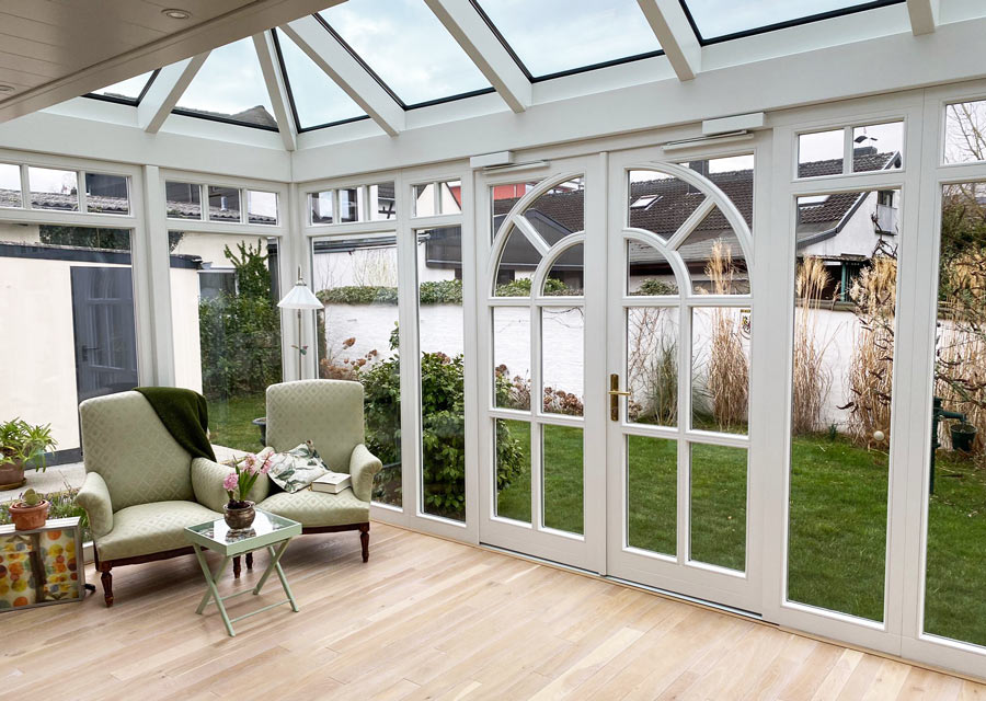 Englisch-viktorianischer Wintergarten Englisch-viktorianischer Wintergarten