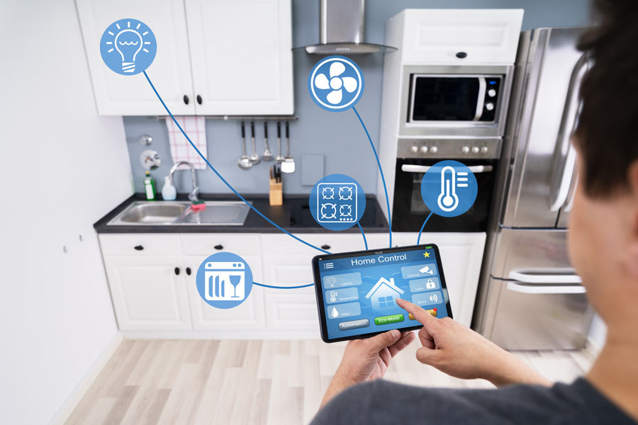 Fernsteuerung & Integration von anderen Smart Home-Geräten Fernsteuerung & Integration von anderen Smart Home-Geräten